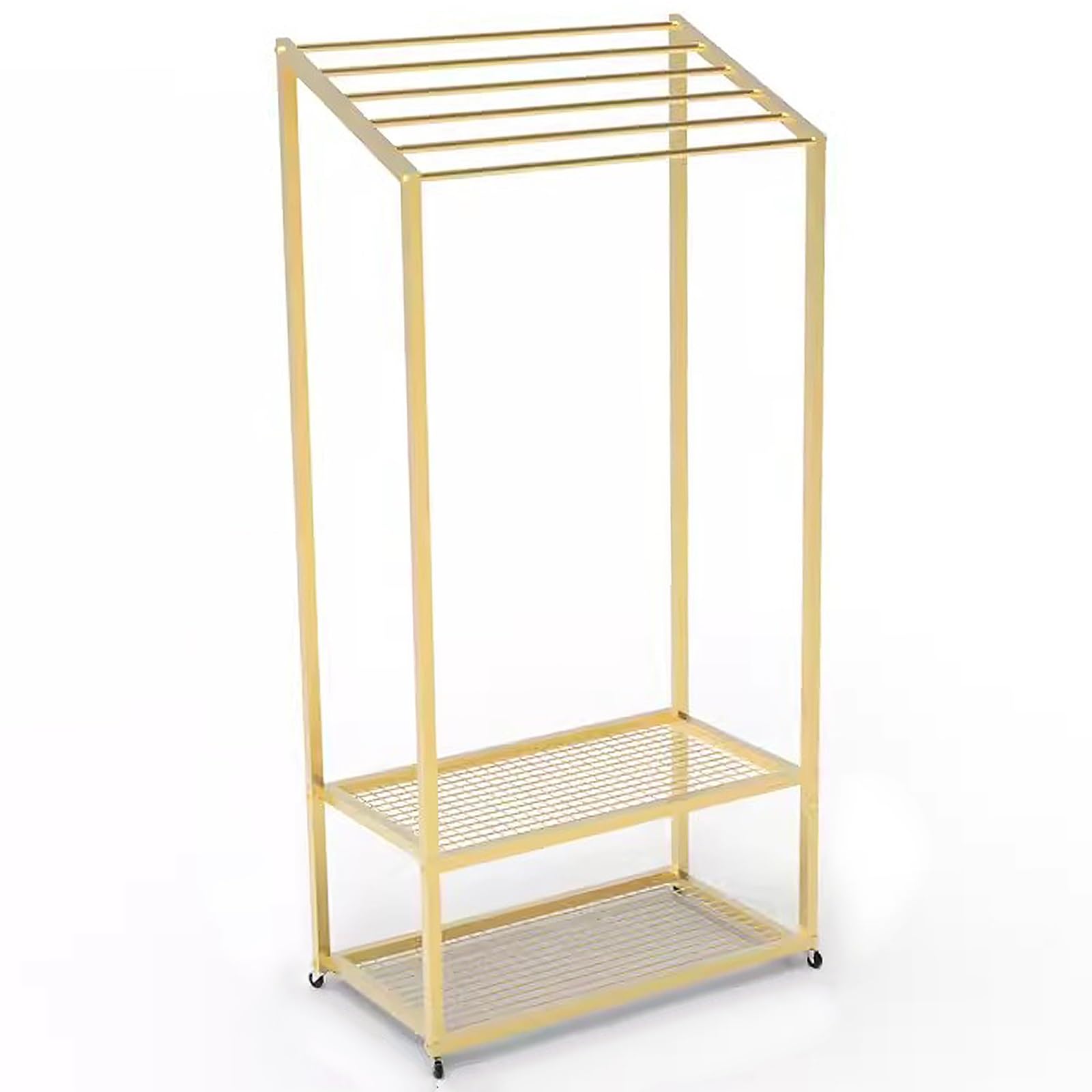 Chariot de rangement pour tapis de yoga vertical avec étagère fitness et sport