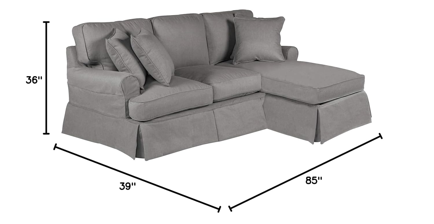 Sunset Trading SU-117678SC-391094 Horizon Sleeper sofa slipcover,