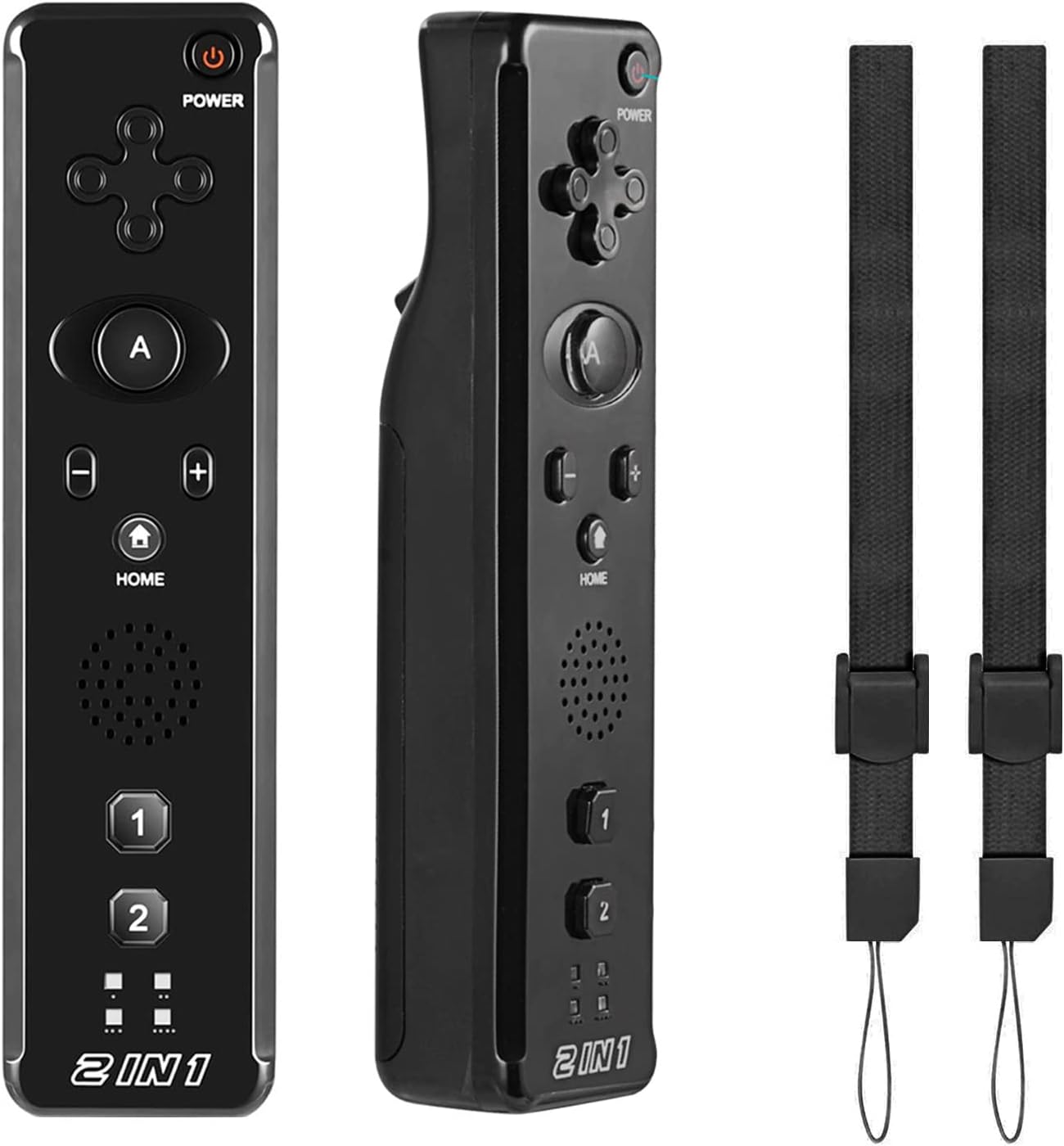 MODESLAB 2 Pack Wii Remote Controller, Wireless Controller Built in Motion Plus