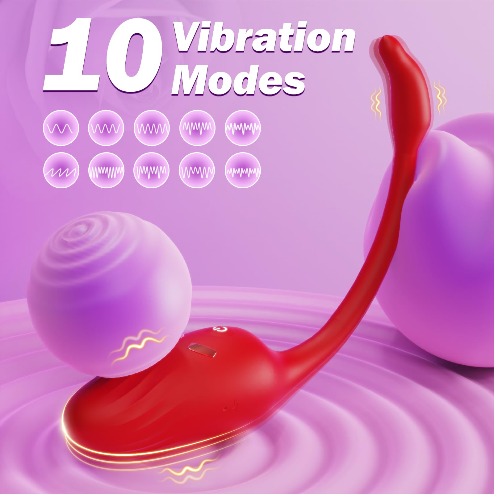 Vibradorador Mujer Juguetes Eróticos para Pareja Sexuales Vibrador Mando Distancia App 10 Modos Juguetes Sexuales Vibradores Dobles Estimulación Clítoris Punto G