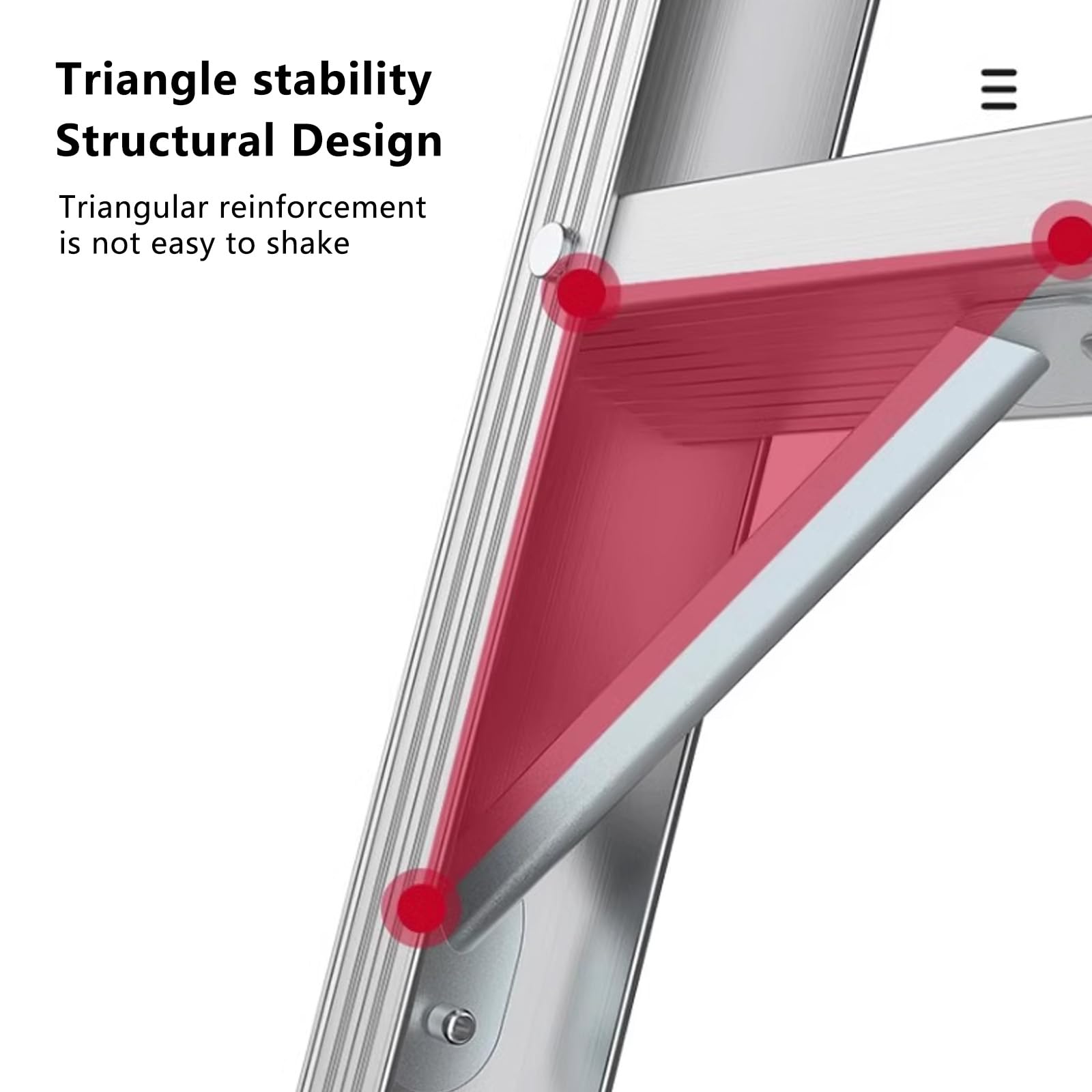 Plataforma de Trabajo Portátil Multifuncional de Aluminio,Plataforma de andamio,Plataforma de trabajo de aluminio para limpieza de techo,pintura y lavado de automóviles,carga má(Size:39.3*11.8*19.6in)