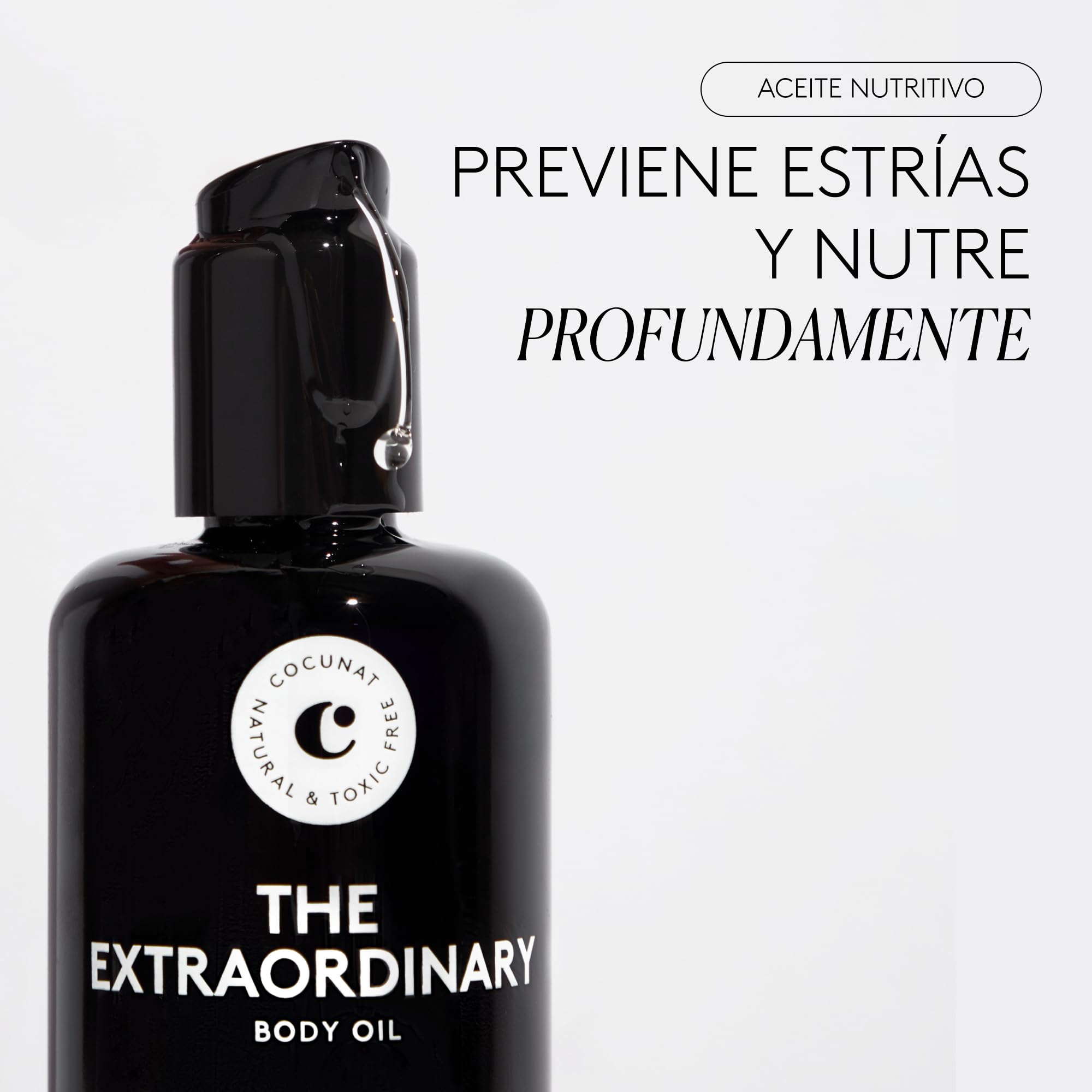 COCUNAT Body Power + Aceite Antiestrias Pack Corporal Reafirmante | Gel anticelulítico con Cafeína y Algas Rojas + Aceite 3 en 1 Rosa Mosqueta, Argán y Almendras. Toxic Free.