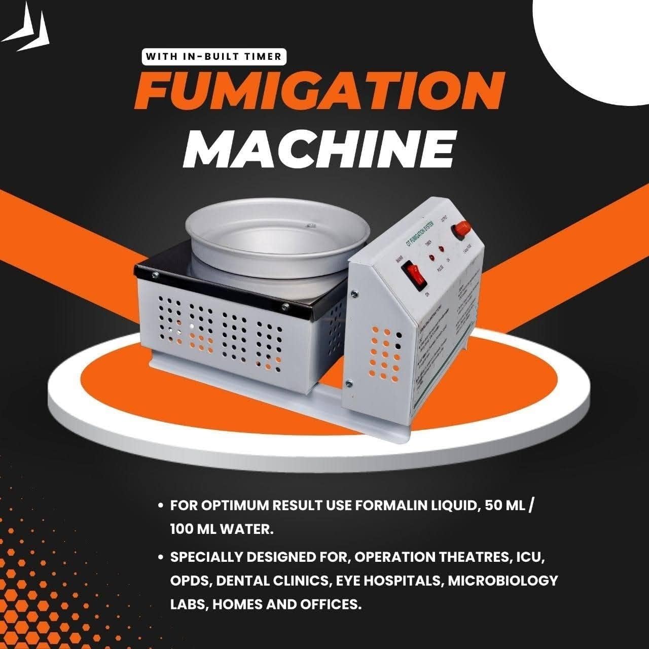 Máquina de fumigación con temporizador para hospitales, UCI, OT, dentistas, hogares, oficinas y laboratorios de microbiología