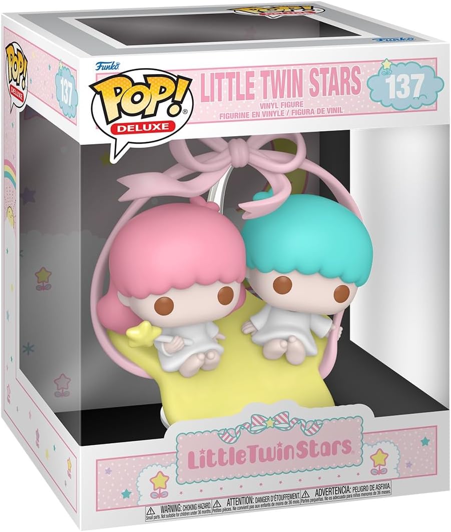 Funko Pop! Deluxe: Hello Kitty - Little Twin Stars - Collectable Vinyl Figure - Gift Idea - Official Merchandise - Toys for Kids & Adults - Sanrio Fans - Model Figure for Collectors and Display