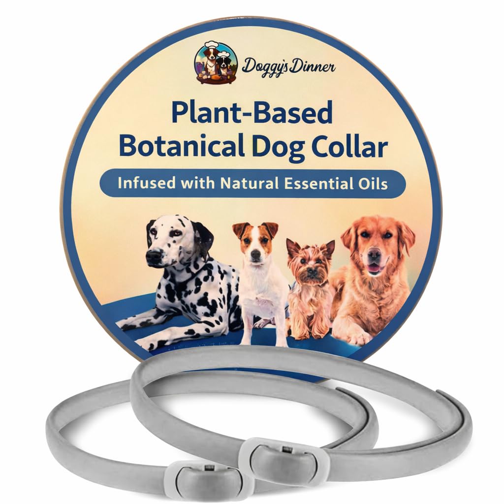 Plant-Based Essential Oil Dog Collar