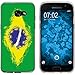Produktbild PhoneNatic Case kompatibel mit Samsung Galaxy A7 (2017) Silikon-Hülle WM Brasilien M3
