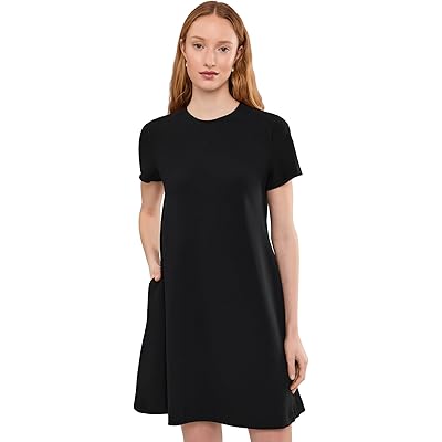 Платье Vince Bias Short Sleeve Dress