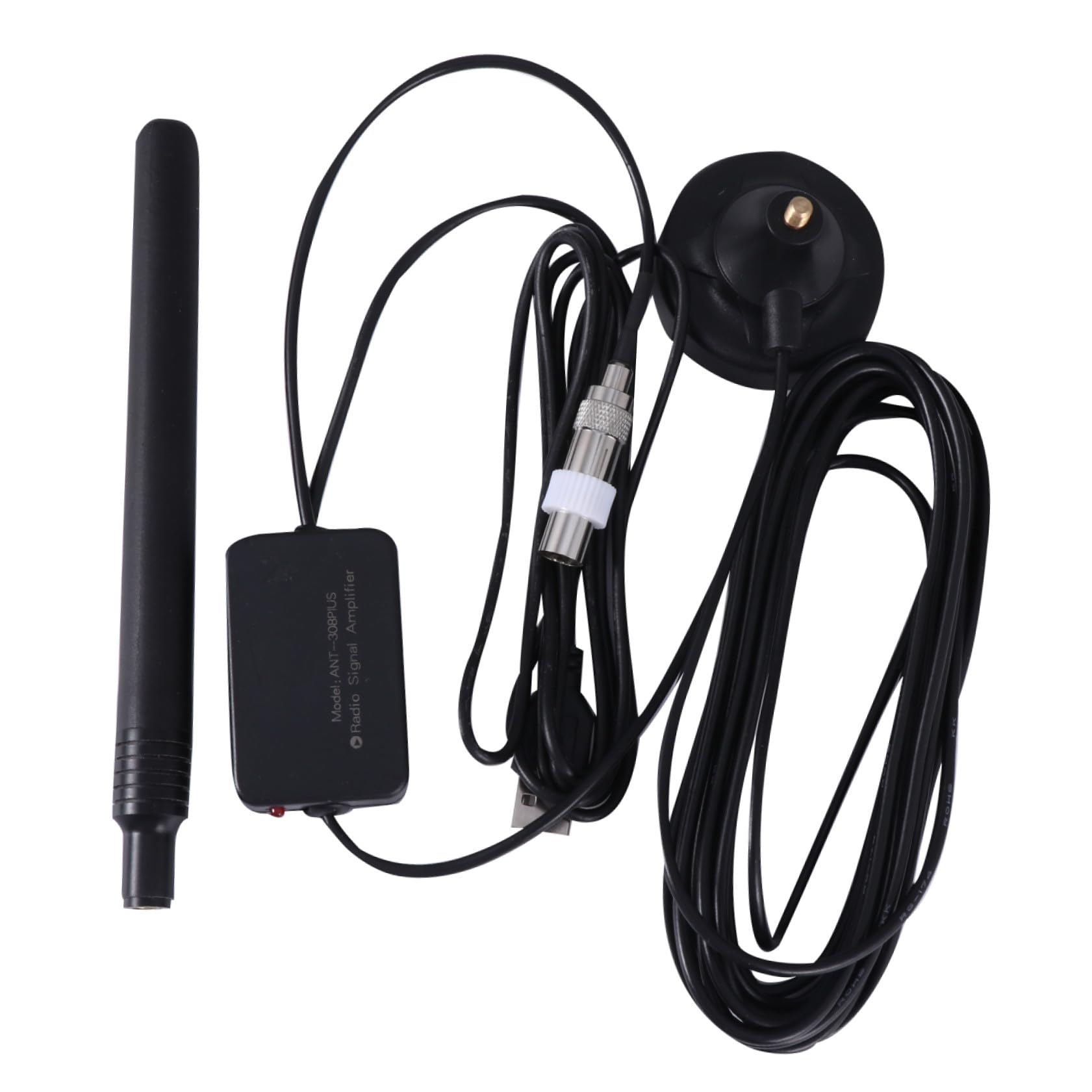 Homoyoyo Antenne Radio Améliorée Ant-Plus Antenne Et Portable pour Maison Signal Radio Optimal Noir