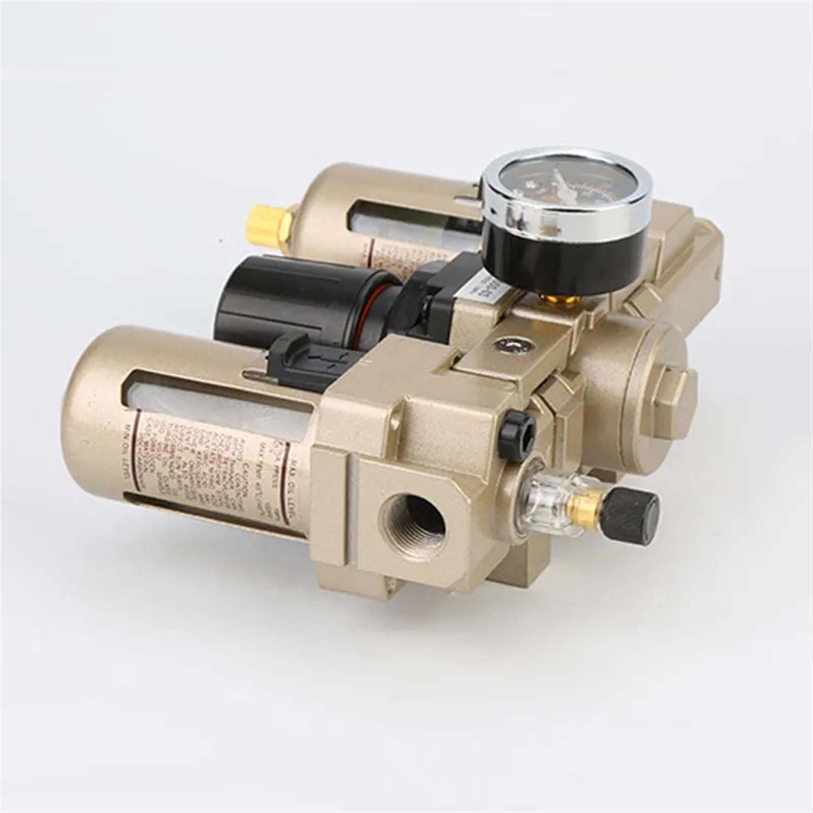Pneumatyczny regulator filtra powietrza smarownica kombinacja separator oleju i wody kompresor powietrza do uzdatniania powietrza (AC4000-4)