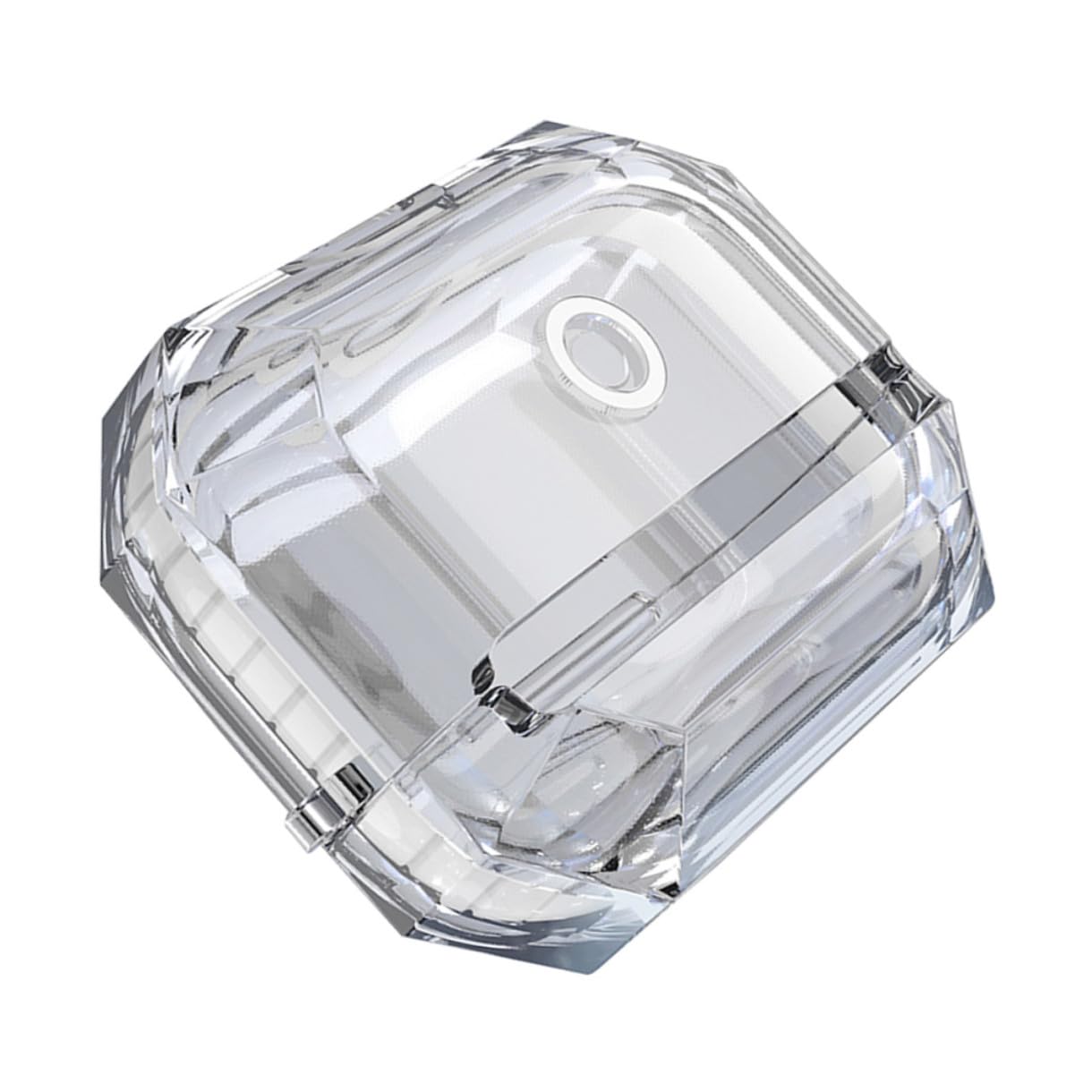 Gatuida 3pezzi Custodia Trasparente Tpu Per Auricolari Wireless Compatibile Con Protettiva Antiscratch Per Attività Quotidiane e Outdoor Bianco