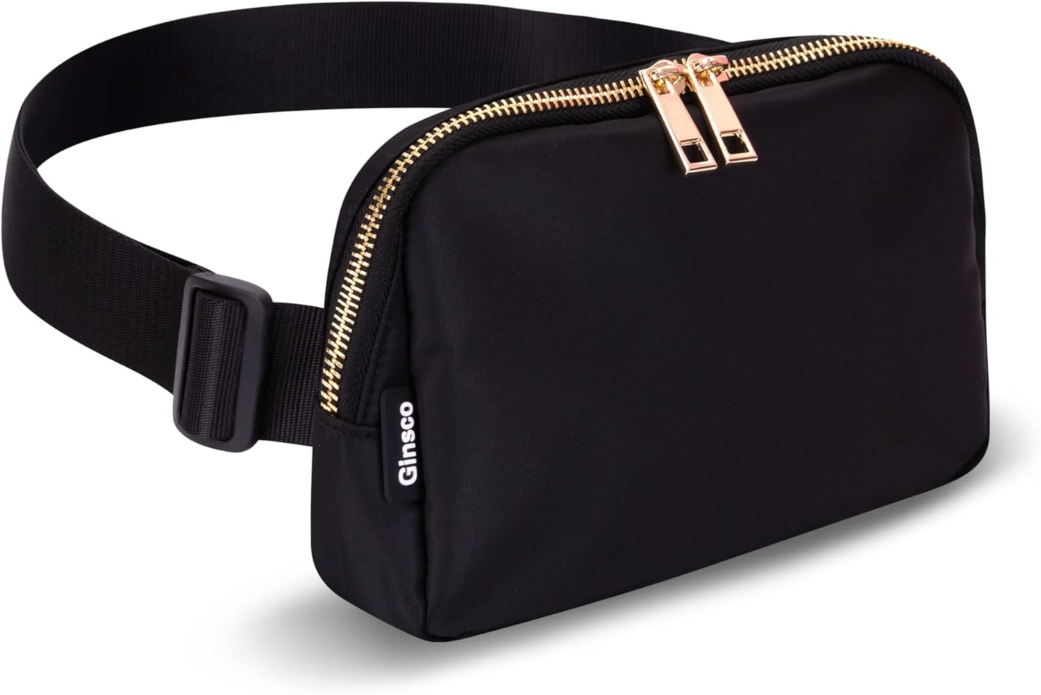 Belt Bag for Women 2 Way Zipper Fanny Pack Dupes, Ginsco Crossbody Bag