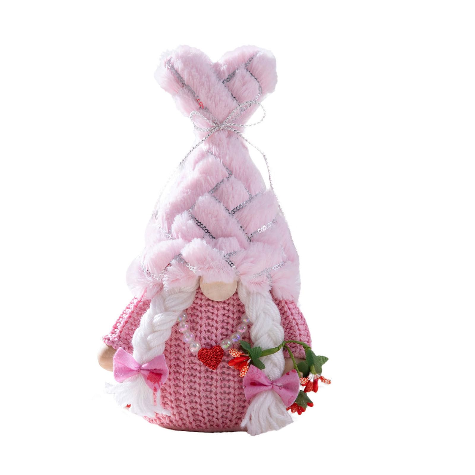 Tsophreniq Day Heart Hat Scandinavian Tomtes Plush Faceless Doll Decorations Figurines Ornaments Swedish Dwarfs Gnomes Figurine