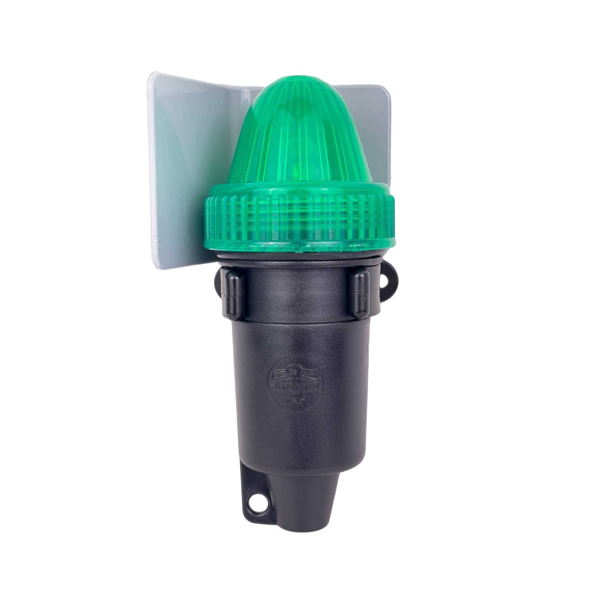GATE14® Luces de navegación para barcos 3 unidades Luces verdes y rojas de 112°, blancas de 225°