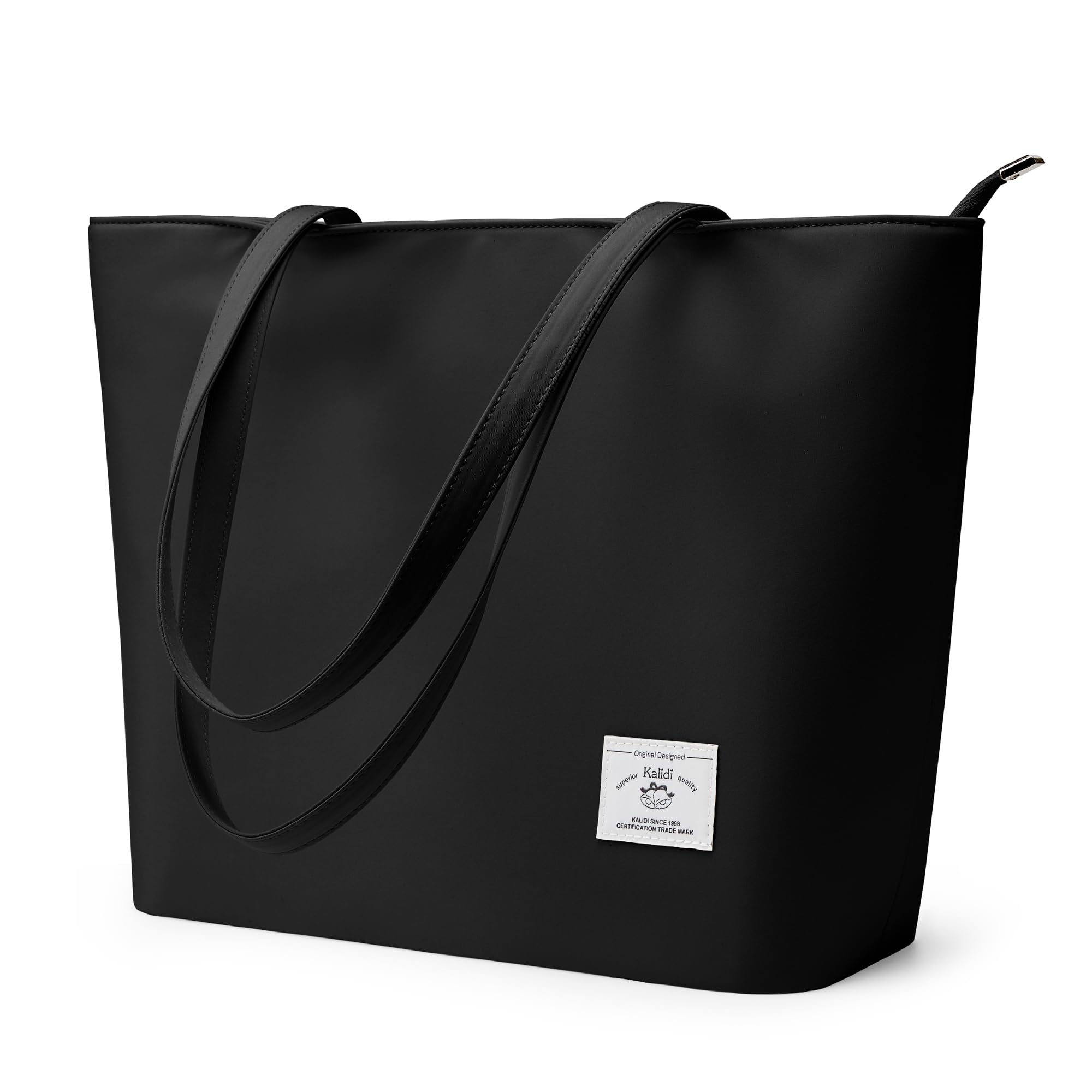 Minimalist Tote Bag Handbags for Women Ladies Laptop Shoulder Bags with Zipper for School Work Shopping