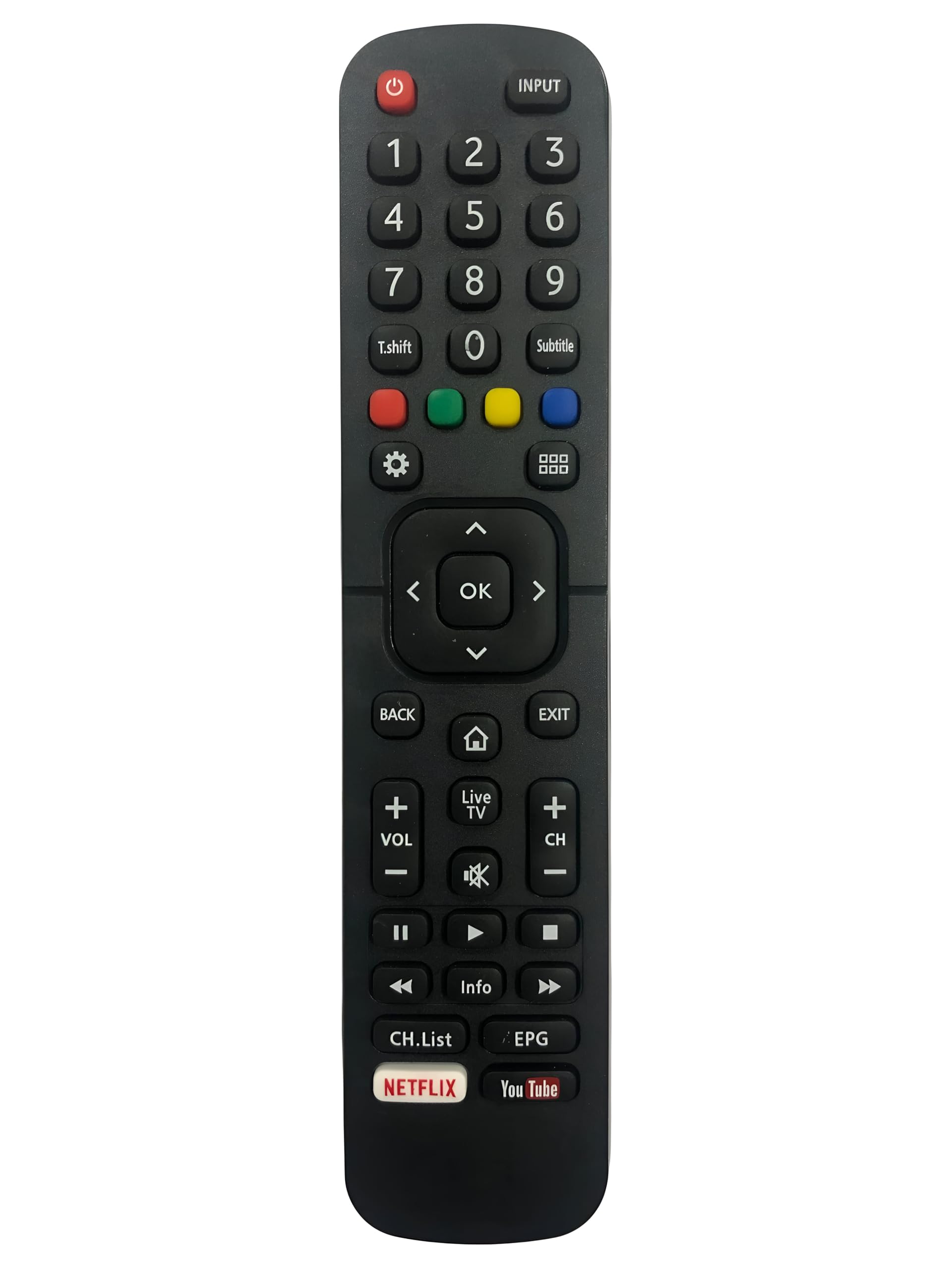 Upix Compatible Lloyd Smart TV LCD/LED Remote No. 842 | No Voice | Netflix & YouTube Buttons | Exact Match Required-image-4