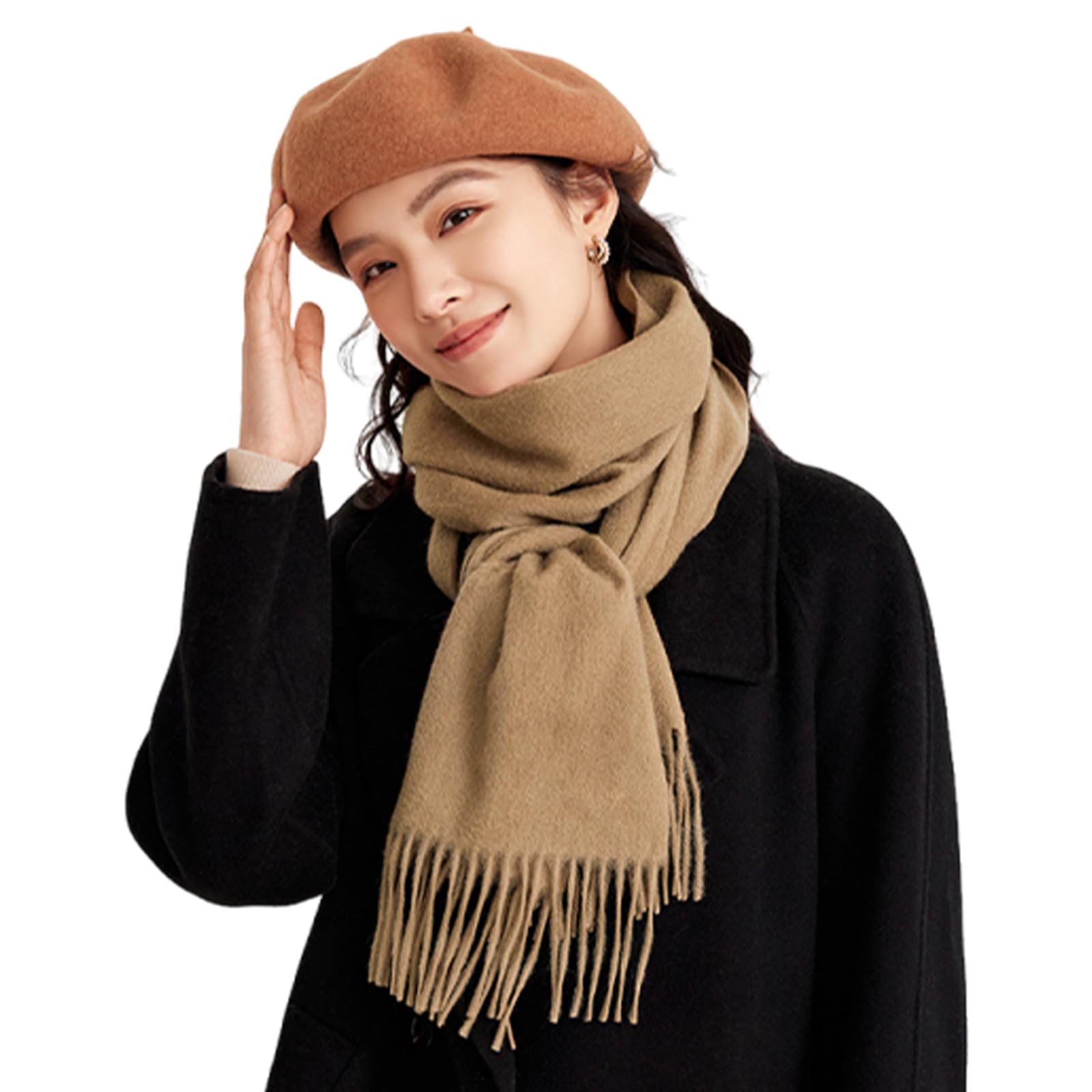 Amazon | [Frizkyn] カシミヤ マフラー レディース カシミヤ100％【内
