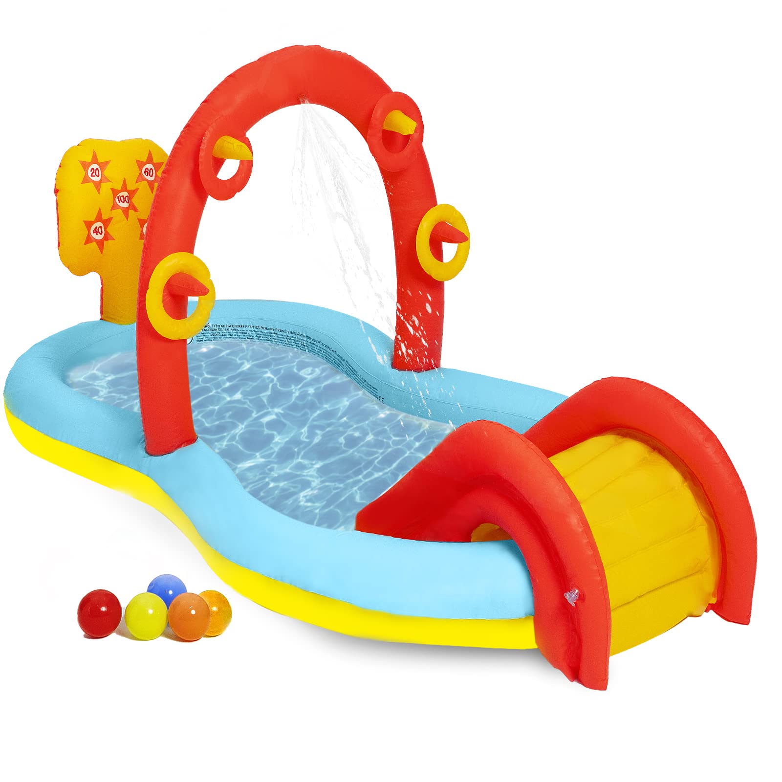 Buy Lapard Inflatable Play Center for Age 2+, 88'' x 48'' 41'' Kids