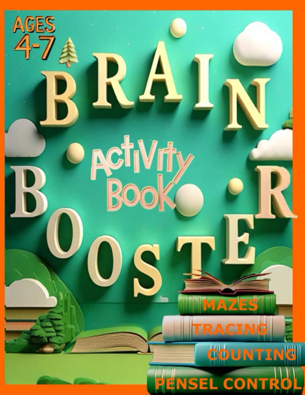 Brain Booster , Activity book, 4-7 ages