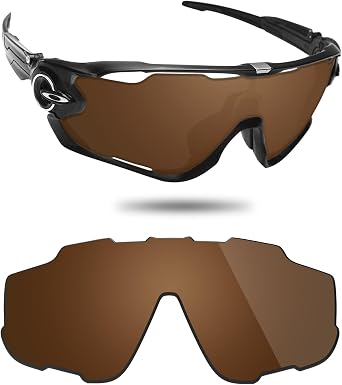Fiskr Polarized Lenses Replacement Compatible with Oakley Jawbreaker OO9290 Sunglasses, Impact Resistant & Perfect Fit