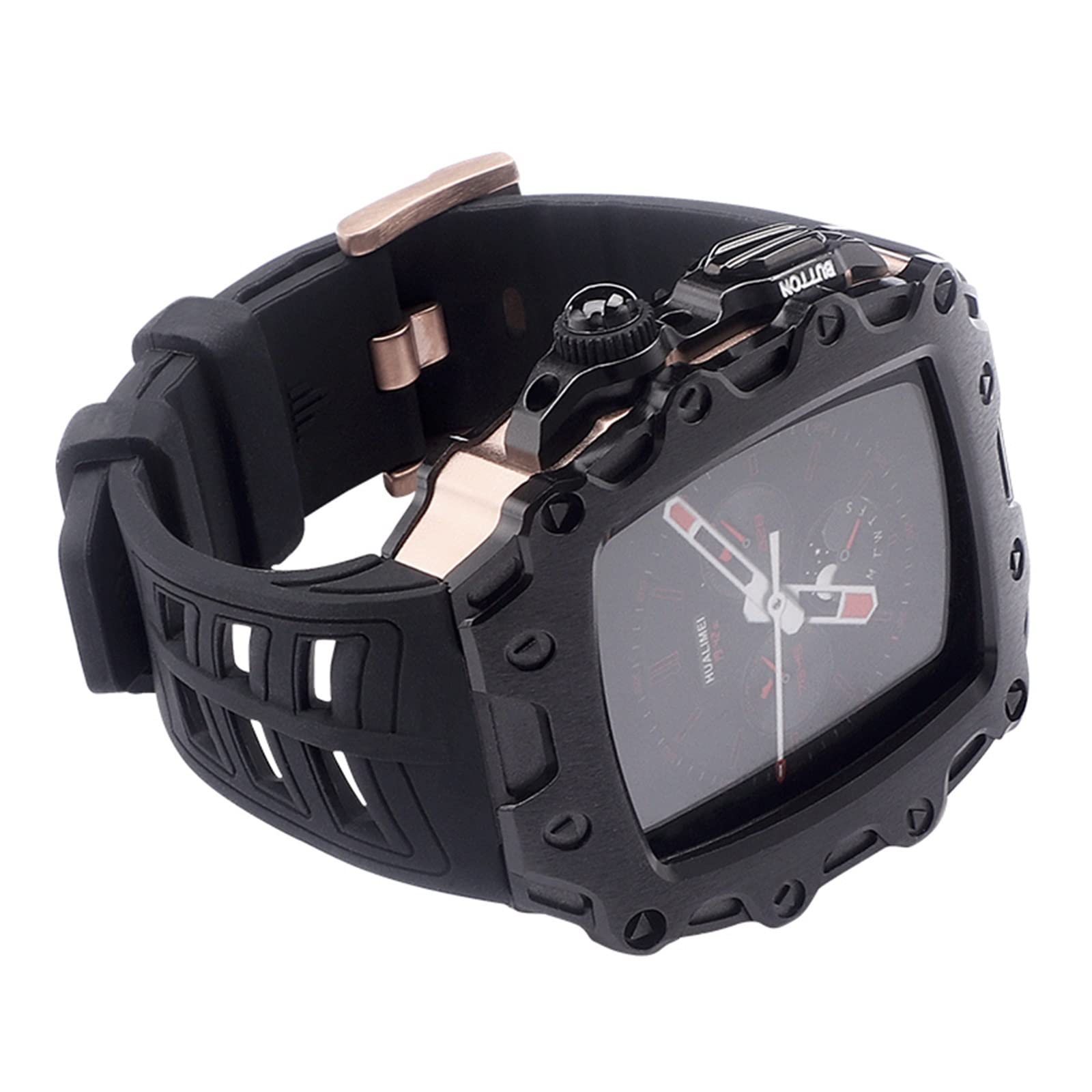 Boîtier Apple Watch 45mm métal robuste pour éviter les rayures - 7