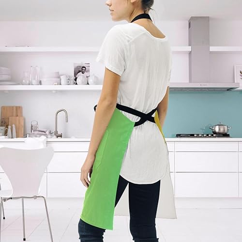 Miniatura 3 de RPLIFE Colorful Kitties with Stars Man's Kitchen Apron, Aprons for Men Pockets, Kitchen Apron Waterproof, Mans Apron Cooking