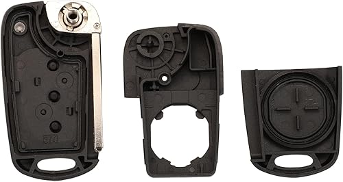Miniatura 2 de Fundas para llave de coche para Kia Rio 3 Picanto Ceed Cerato Sportage K2 K3 K5 Soul, carcasa de llave de coche con tapa abatible, hoja HY20R