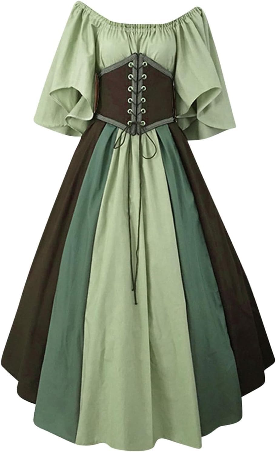 Renaissance Dress Womens Medieval Ren Faire Costume Corset Victorian Ball Gowns Elegant Vintage Irish Dresses Halloween