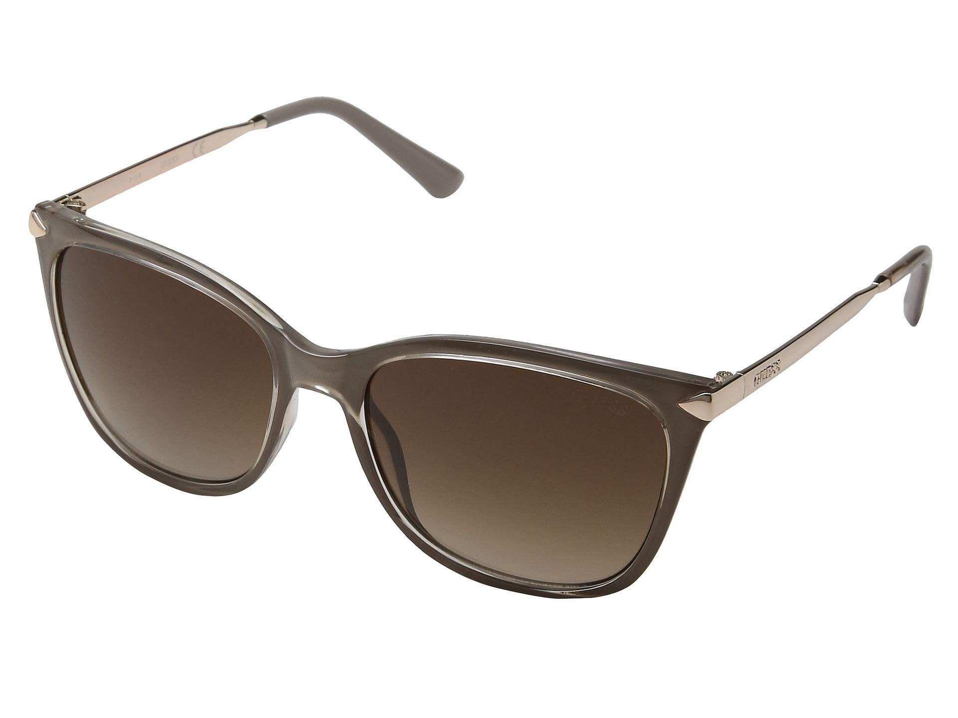 7483 57F Crystal Taupe 7483 Square Sunglasses Lens Category 3 Size 53mm-image-4