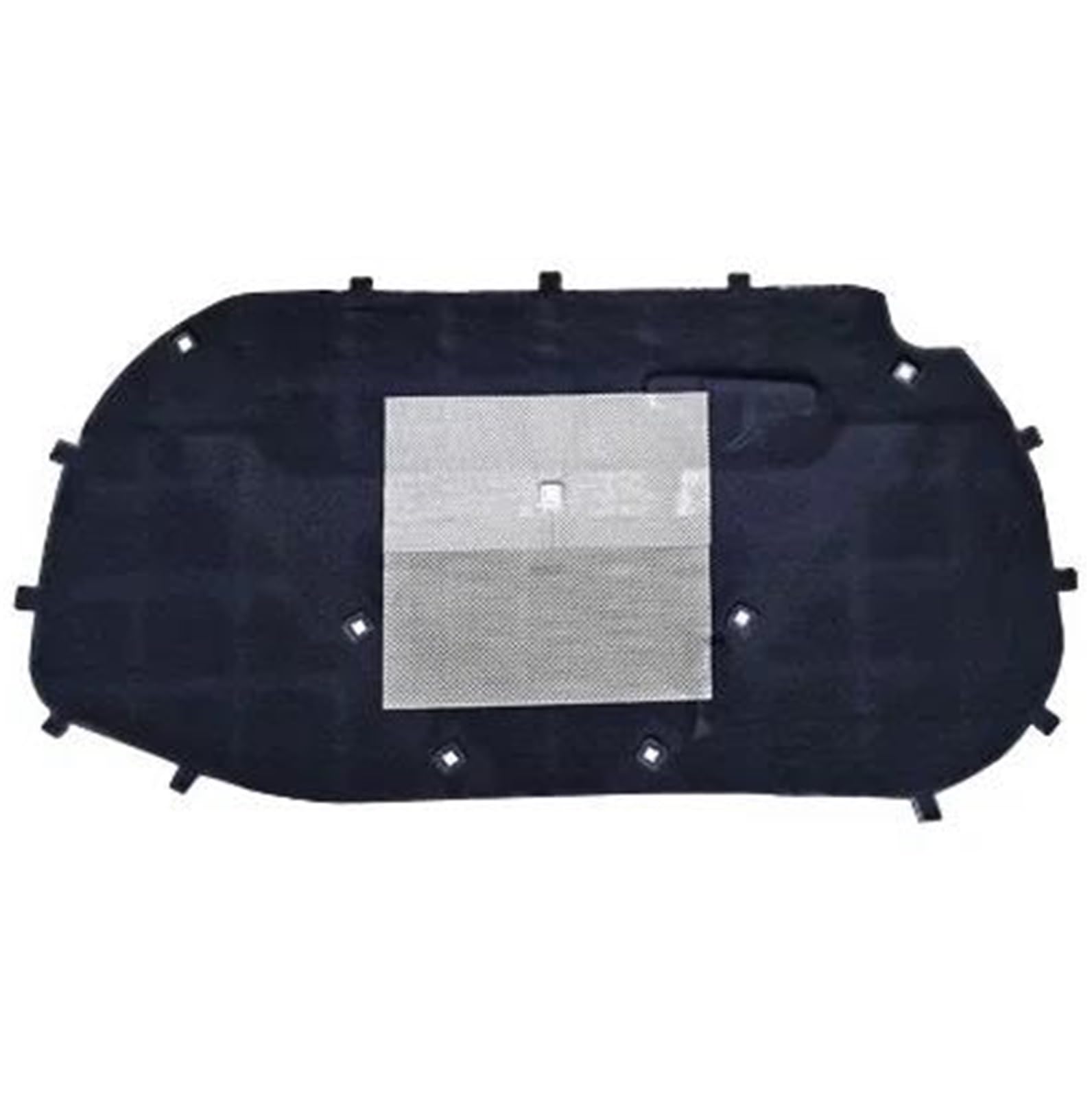 Sound Mat Car Engine Hood Sound Insulation Pad Flame Retardant Mats for VW for Scirocco Accessories 2009~2016(2 piece of Aluminum)