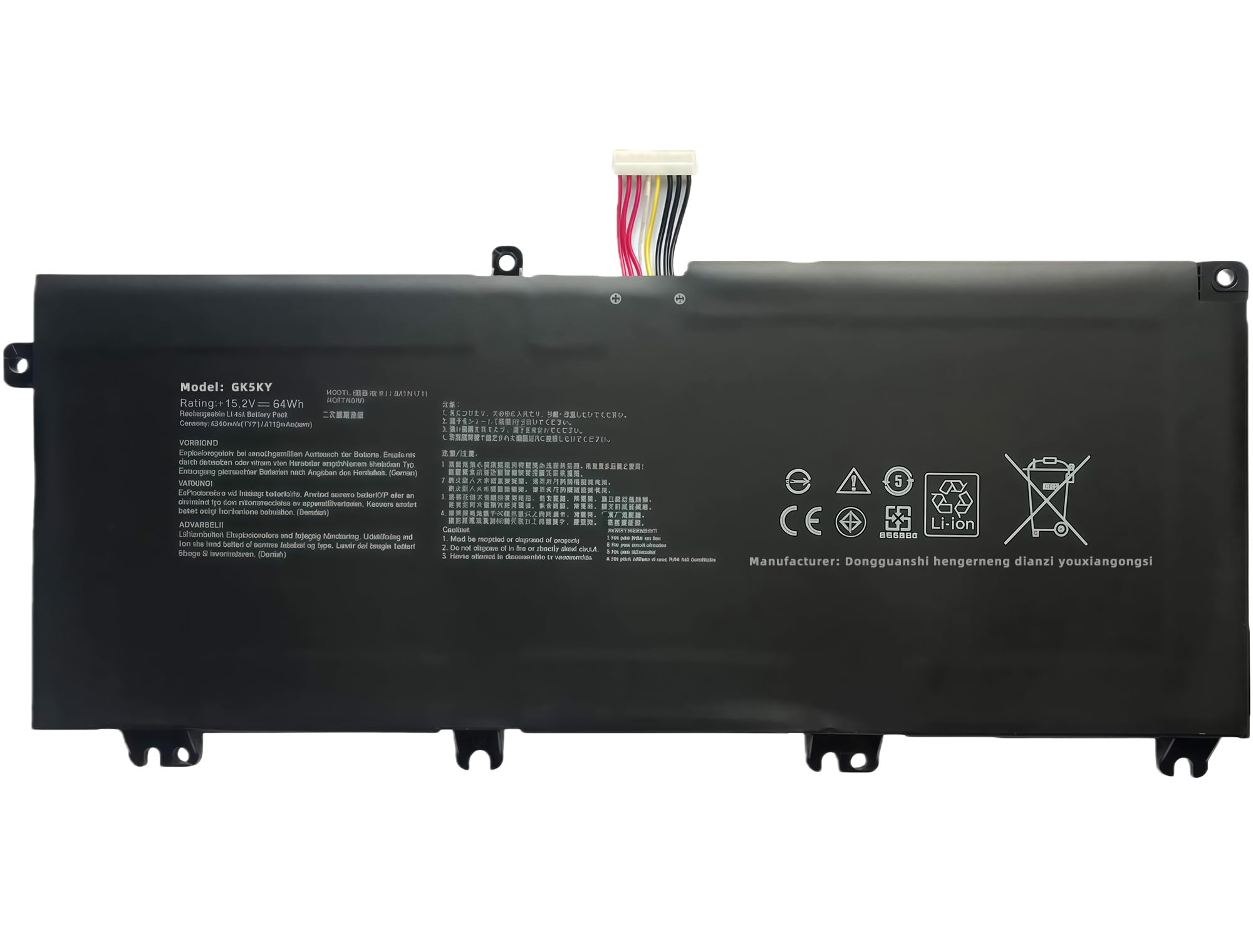 64wh B41N1711 Laptop Battery Replacement for Asus for ROG Strix GL503VM GL503VD GL703GE GL703VD GL703VM GL503G GL503GE FX503VM FX63VD FX63VM ZX63V FX705DD FX705DY FX705GD FX705GE High performance
