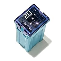 Vista 1 de EDS Paquete múltiple de fusibles J Case – 20A, 25A, 30A, 40A, 50A, 60A, 12 fusibles de repuesto para automóviles, camiones, camionetas, vehículos