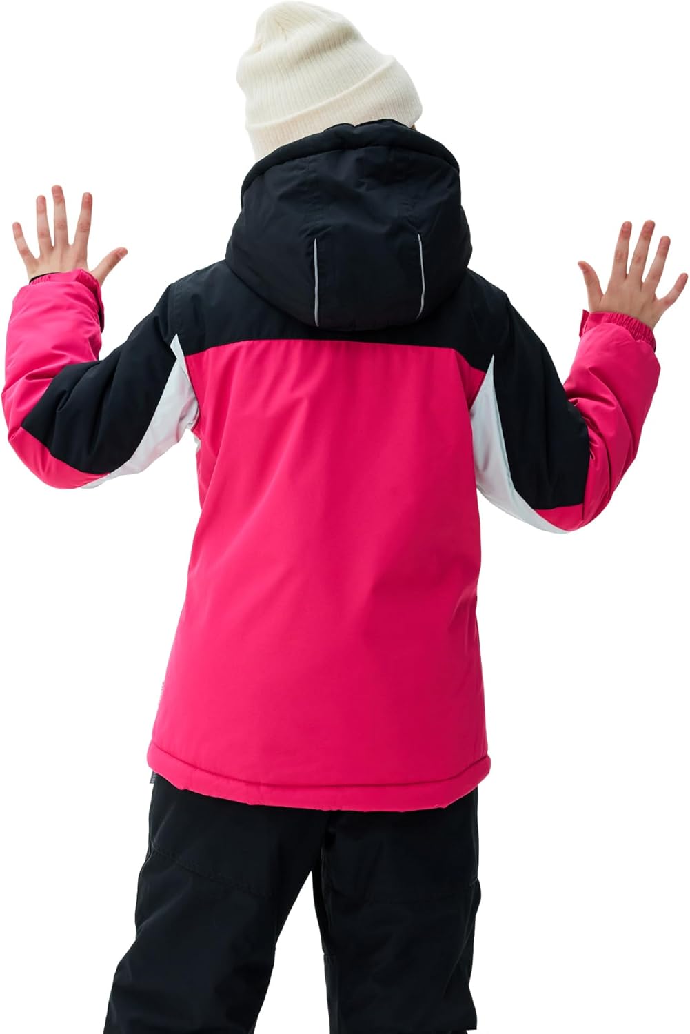 SMONTY Kids Winter Ski Jacket Boys Girls Waterproof Windproof Snowboard Warm Snow Outdoor Hooded Coat - Image 3