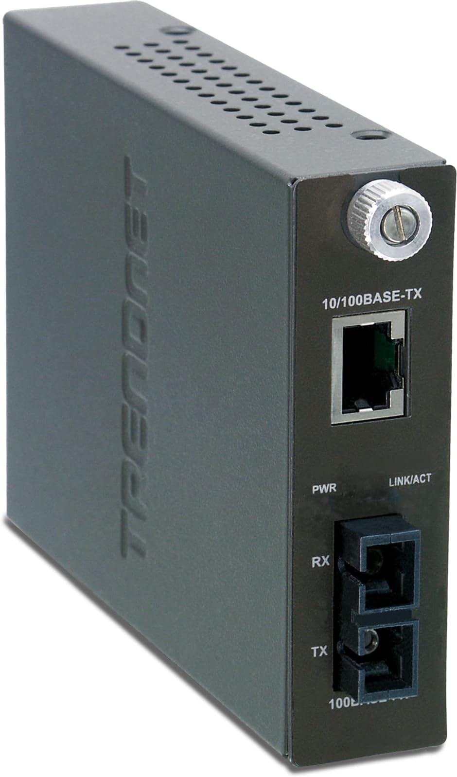 TRENDnet Intelligent Fiber Media Converter 1000Base-T to 1000Base-FX Single Mode SC Fiber Converter (70 Km / 43.5 miles)Fiber Port, RJ-45, Fiber to Ethernet Converter,Lifetime Protection, TFC-1000S70