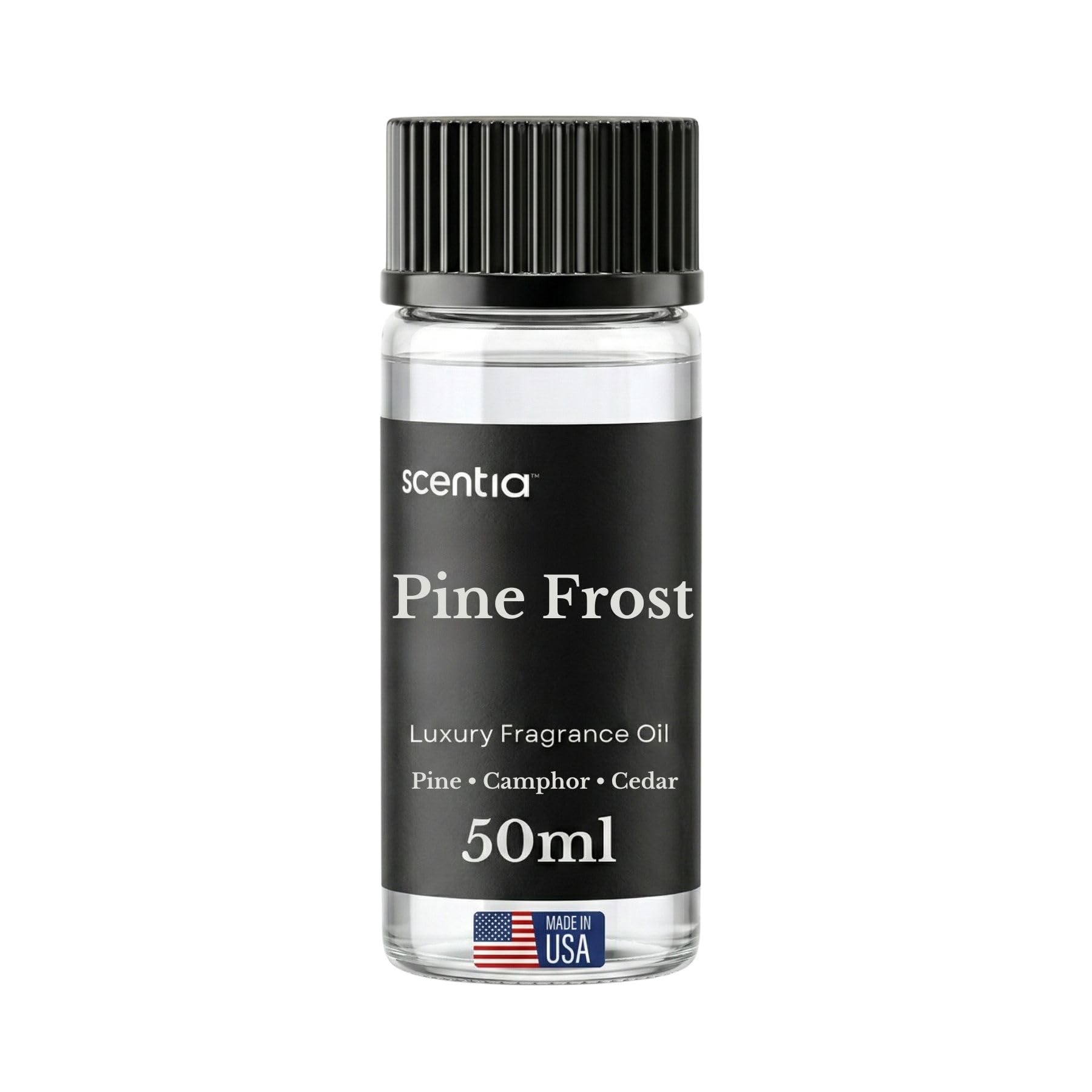 Scentia Pine Frost Christmas Fragrance Oil – Fir &amp; Pine Blend, 50 mL