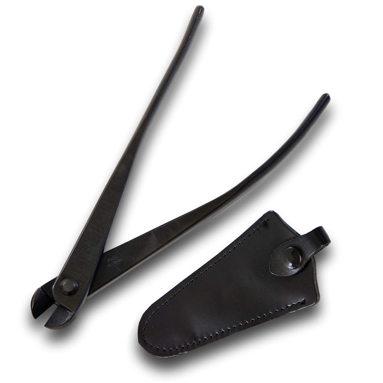 KaKUrIBonsai Wire Cutter 8" (205 mm) Heavy Duty Professional Bonsai Tool, Japanese Carbon Steel, Black, Made in Japan (47845)
