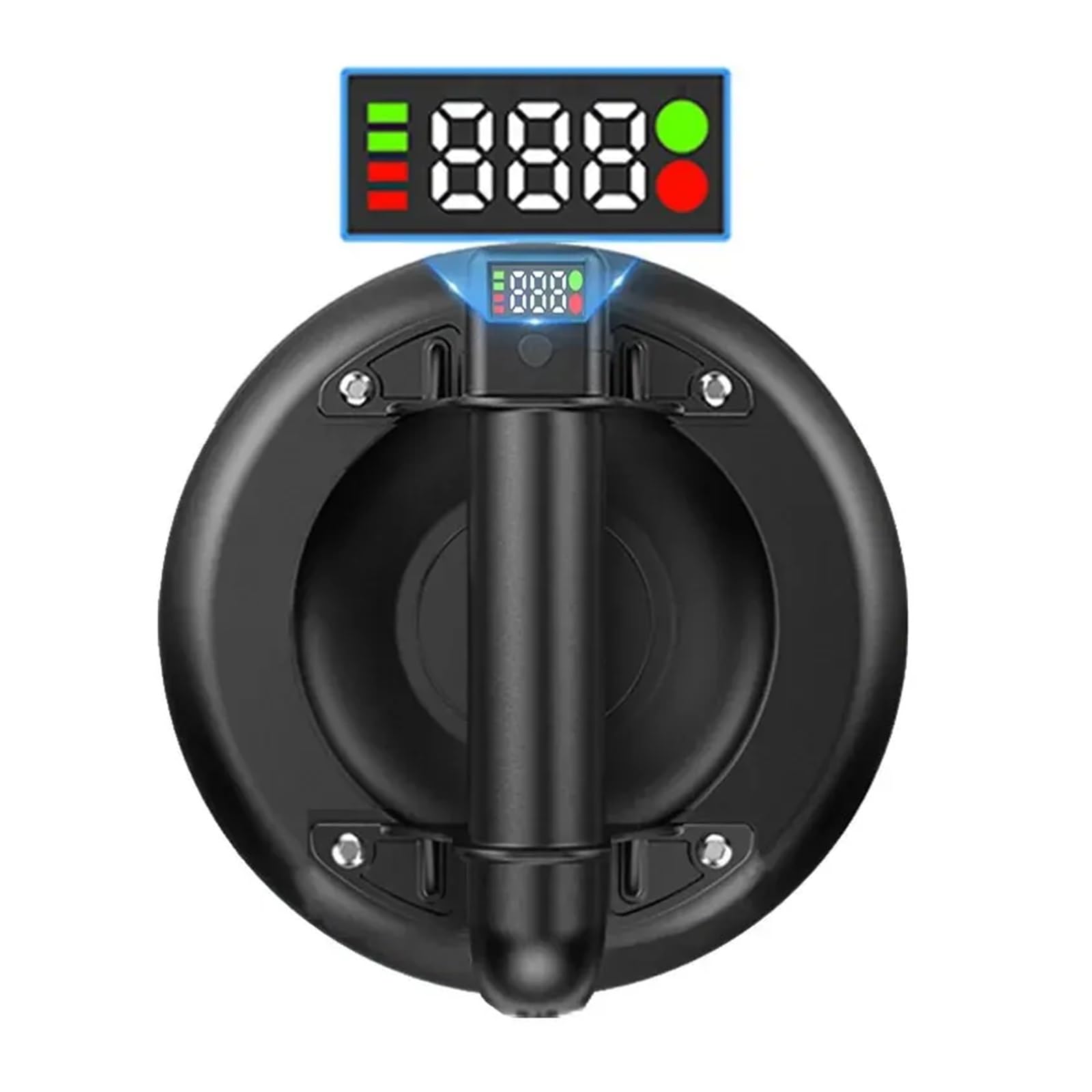 Dcdcd One Color Electric Vacuum Suction Cup 8 Inch 250Kg Bearing Capacity Heavy Duty Vacuum Lifter For Granite Tile Glass Manual Lifting Powerfu