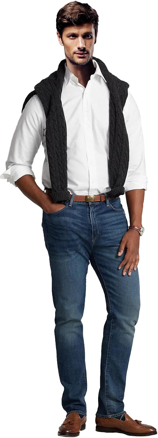 Men's Long Sleeve Classic Oxford Shirt - Image 7