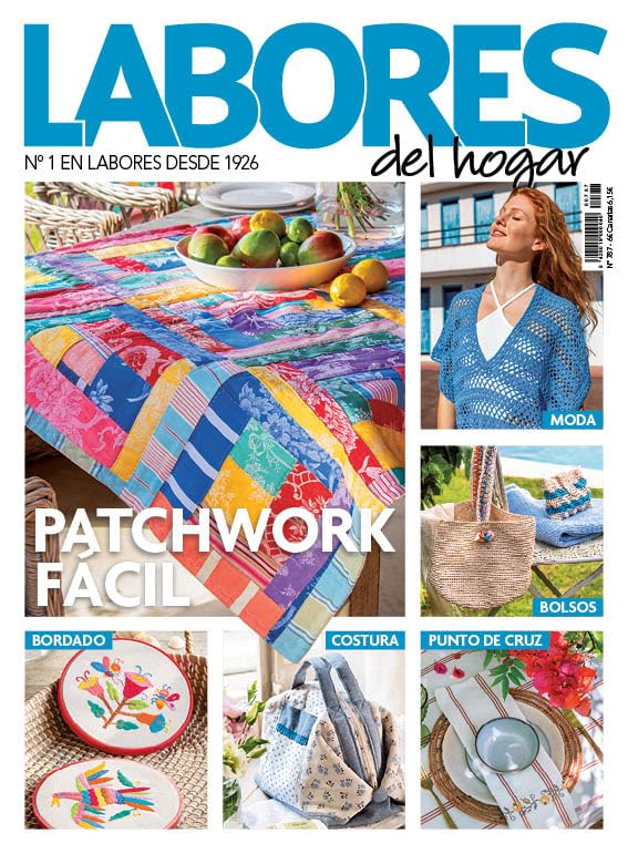Revista Labores del Hogar #787 Patchwork fácil