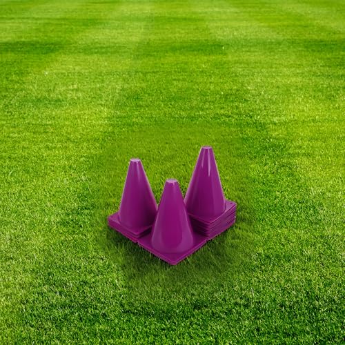 Cônes de sport en plastique durable comme outil multifonctionnel