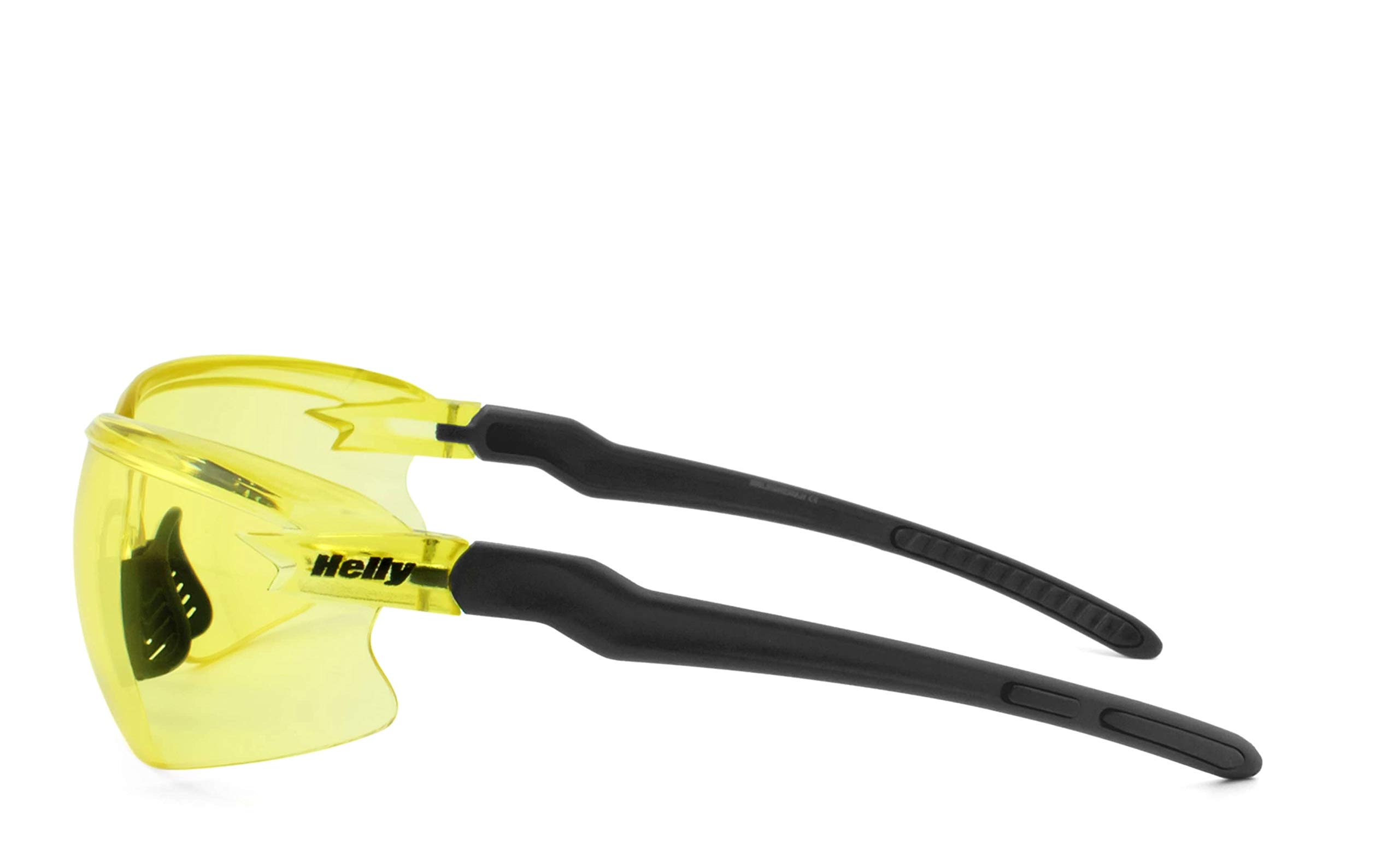 HELLY® - No.1 Bikereyes® | Lunettes pour motards, lunettes pour motocyclistes, lunettes de nuit (verres, Xenolit®) | anti-buée, coupe-vent, verres de sécurité - HLT® | rembourrage amovible