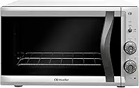 Forno Elétrico de bancada Mueller 50 litros e Vidro Duplo MFB50F 220V Branco
