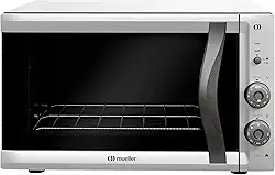 Forno Elétrico de bancada Mueller 50 litros e Vidro Duplo MFB50F 220V Branco