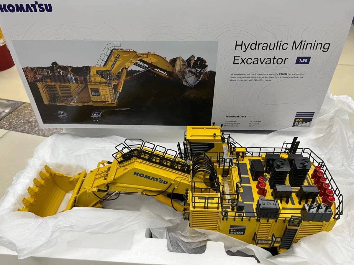 Amazon.co.jp: ☆ BYMO 1/50 Komatsu PC8000-11 25026/8 X27 : Toys