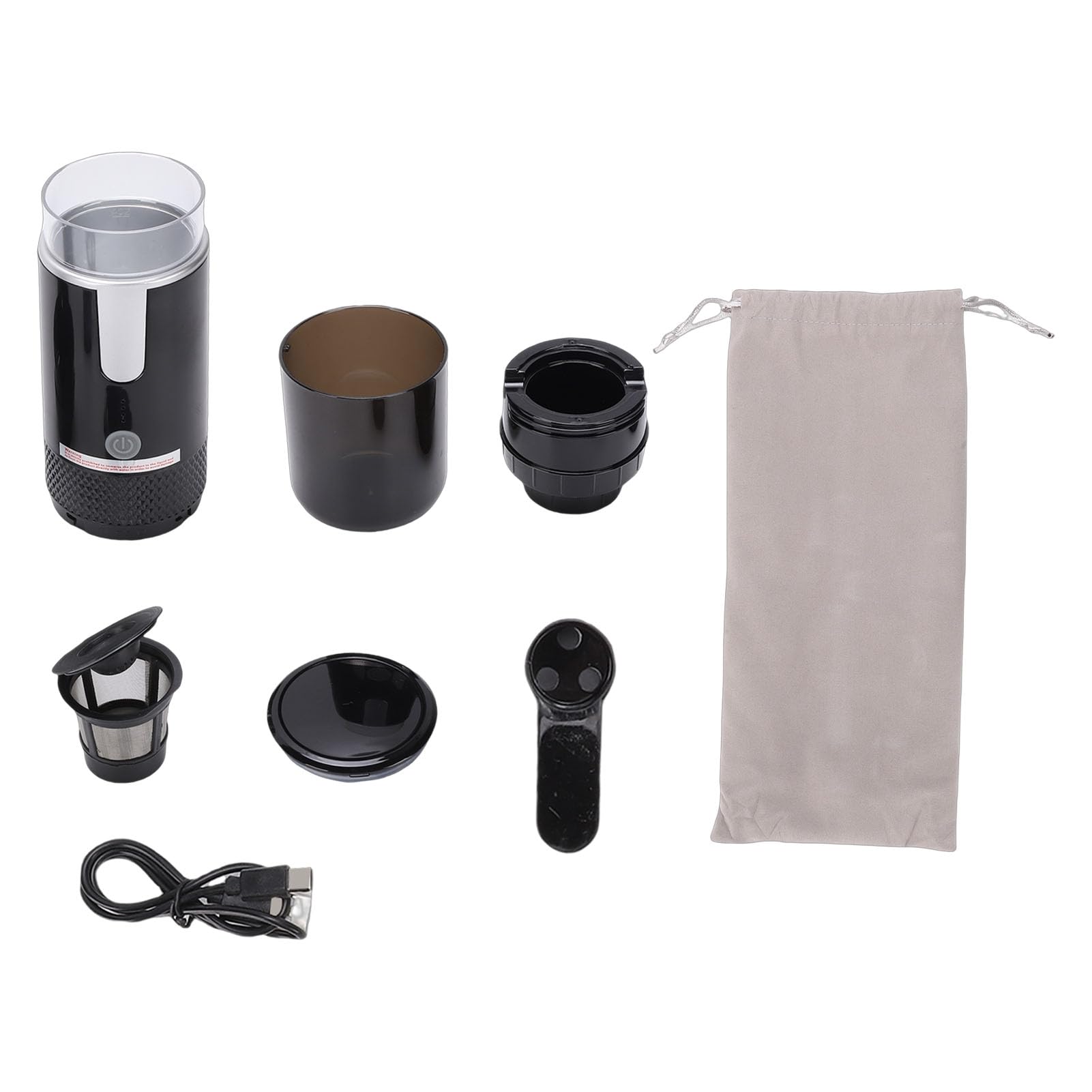 Caffettiera Portatile Ricaricabile Cordless per Capsule macinate