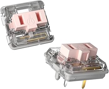 Amazon.com: Kailh Low Profile Choc Pink Switches 5 Pin Thiner Key