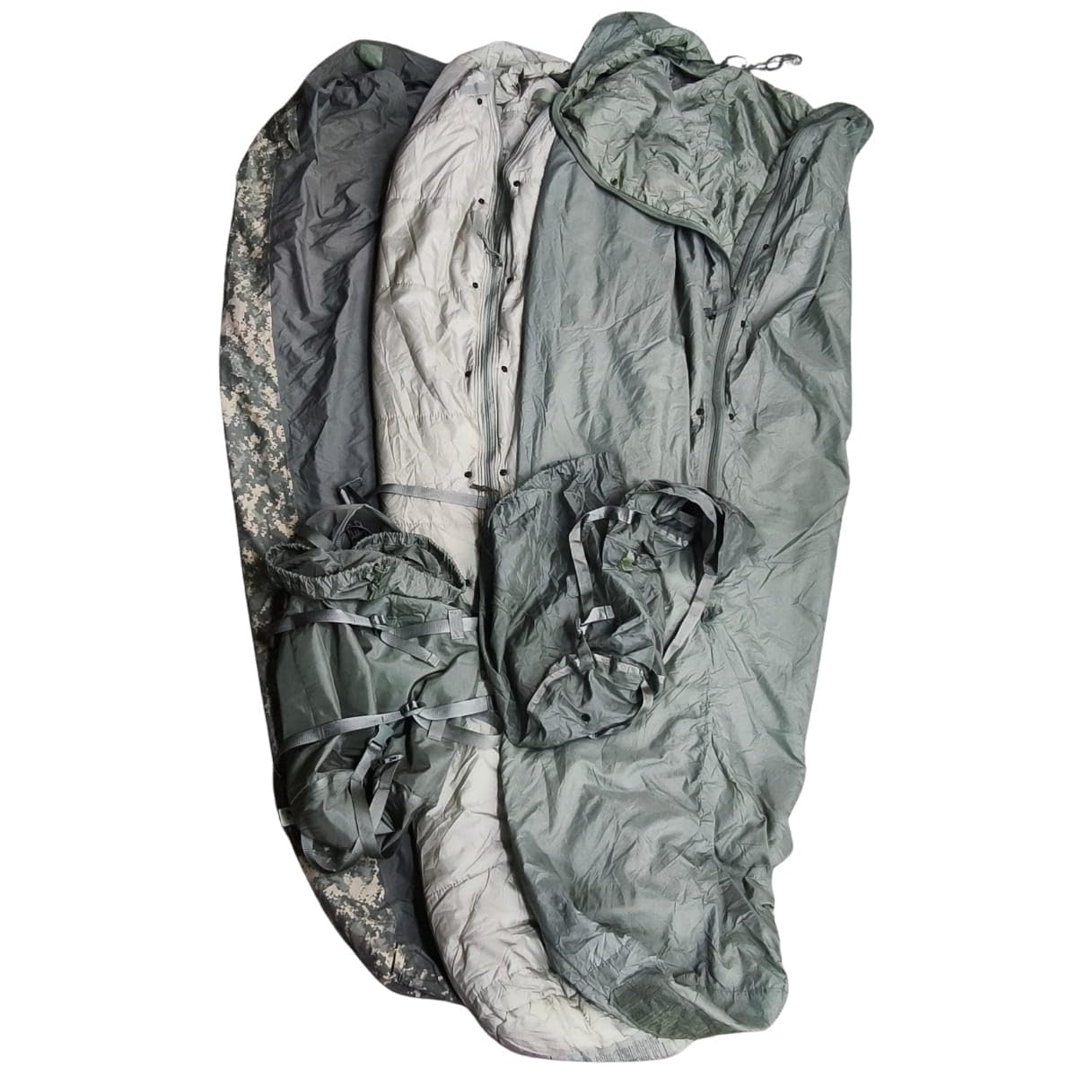 Original US UCP Modular Schlafsack ACU 5-TLG. MSS Gore-TEX Army Sleeping Bag