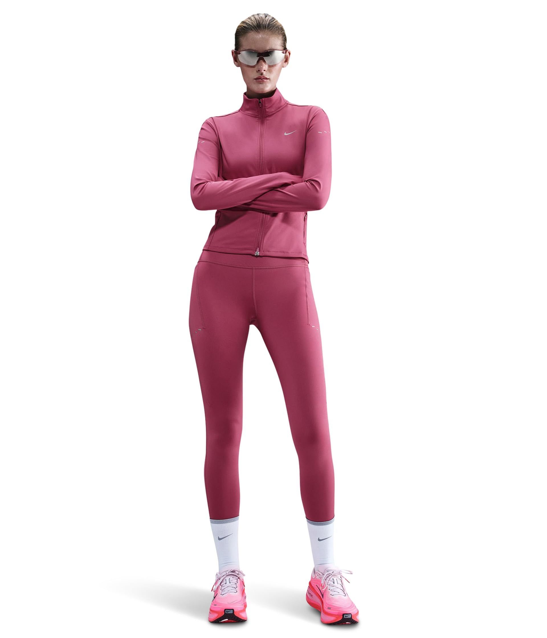 Women's Nike Dri-FIT Swift High-Waisted 7/8 Running Leggings with Pockets