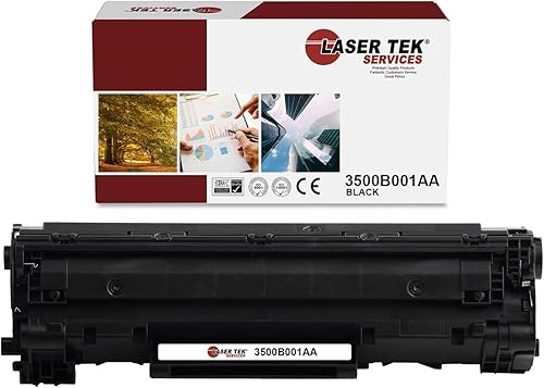 Laser Tek Services Compatible Toner Cartridge Replacement for Canon CRG-128 3500B001AA Works with Canon ImageClass MF4450 MF4550 Printers (Black, 1