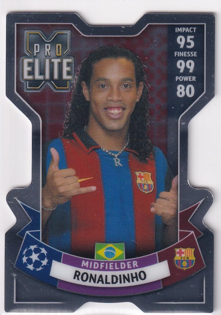 Match Attax Extra 2023 2024 Ronaldinho Pro Elite 265 Trading Card - Collectible - 1