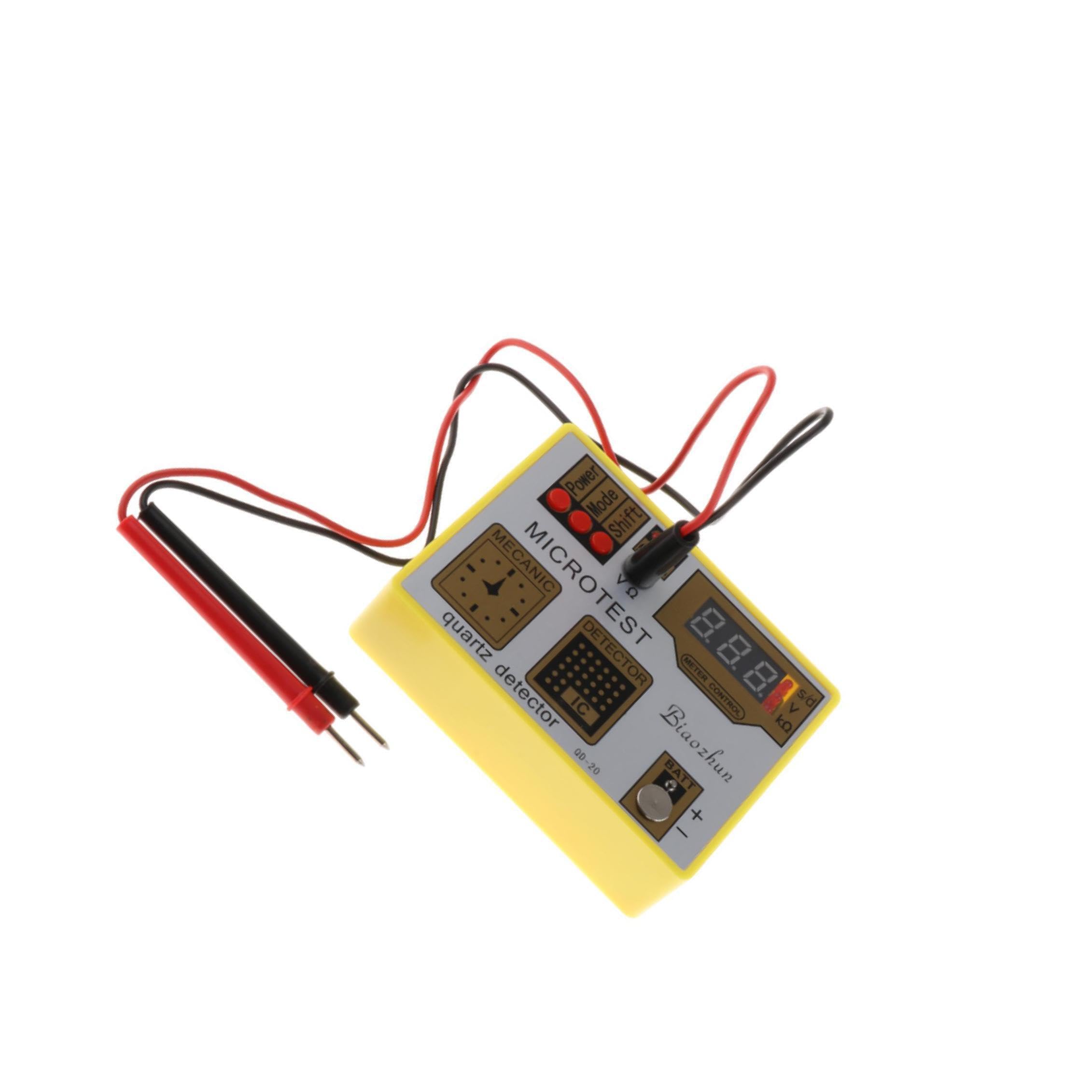 Zambuph Watch Movement Tester Watchmakers Portable Watch Battery Tester Essential Multifunctional Repair Tools Suitable For Home Movement Watchmakers Repairing Tool